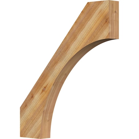 Ekena Millwork 4"W x 32"D x 36"H Westlake Rough Sawn Knee Brace, Western Red Cedar BRC04X32X36WTL00RWR